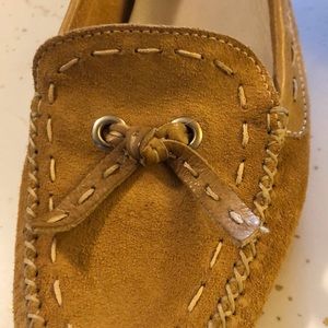 EUC Cole Haan suede loafers sz6 B boho style
